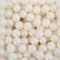 Krazy Sprinkles - White Pearl 8mm Beads (1/2 Cup, 1x Jar) for Cakes, Ice Cream & Cookies